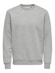 ONLY & SONS Sweatshirt Ceres Grau/Hellgrau