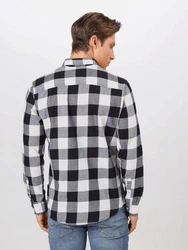 JACK & JONES Herren JJEGINGHAM Twill Shirt L/S NOOS Hemd Blau/Hellblau