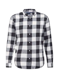 Langarmhemd Gingham (1-tlg)