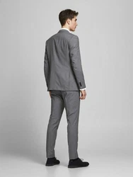 JACK & JONES Anzug Franco hellgrau