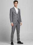 JACK & JONES Anzug Franco hellgrau JACK & JONES Anzug Franco hellgrau