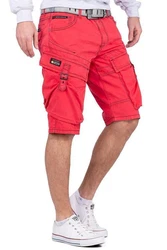 Cipo & Baxx Jeansshorts Kurze Hose BA-CK229 Cargo Style BA-CK229