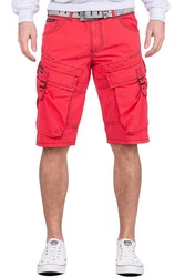 Cipo & Baxx Jeansshorts Kurze Hose BA-CK229 Cargo Style BA-CK229