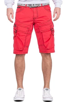 Cipo & Baxx Jeansshorts Kurze Hose BA-CK229 Cargo Style BA-CK229