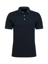 Jack & Jones Poloshirt JJEPAULOS POLO SS NOOS dunkelblau