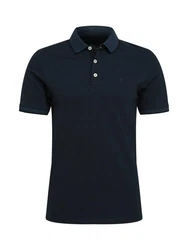 Jack & Jones Poloshirt JJEPAULOS POLO SS NOOS dunkelblau
