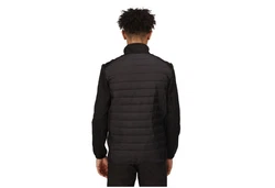 Regatta Funktionsjacke Softshelljacke Clumber III Hybrid Schwarz/Grau