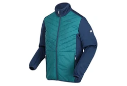 Regatta Funktionsjacke Softshelljacke Clumber III Hybrid Grün/Hellblau/Türkis/Blau