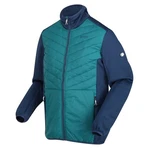 Regatta Funktionsjacke Softshelljacke Clumber III Hybrid Grün/Hellblau/Türkis/Blau