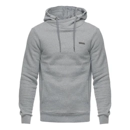 Hoodie Nate mit asymmetrisch eingesetzter Kapuze