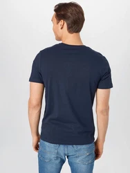 Jack & Jones T-Shirt JceOrganic Basic Tee Dunkelblau/Blau/Hellblau