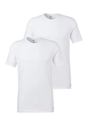adidas Sportswear T-Shirt Active Flex Cotton (2er-Pack) Weiß/Grau/Hellgrau