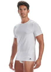 adidas Sportswear T-Shirt Active Flex Cotton (2er-Pack) Weiß/Grau/Hellgrau