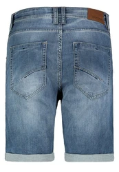 Urban Surface Bermudas Herren Jogging Shorts Freizeit Jeans Hellblau/Pastell/Blau/Dunkelblau