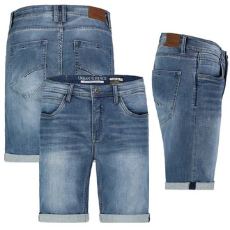 Urban Surface Bermudas Herren Jogging Shorts Freizeit Jeans