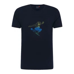T-Shirt Rogger mit coolem Snowboard-Print