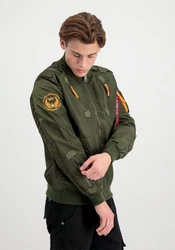 Alpha Industries Bomberjacke Falcon II Dunkelgrün/Grün