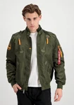 Alpha Industries Bomberjacke Falcon II Dunkelgrün/Grün