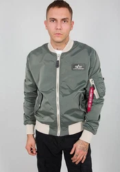 Alpha Industries Bomberjacke MA-1 TTC Two Tone Contrast Dunkelgrün/Khaki