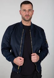 Alpha Industries Bomberjacke MA-1 VF LW Dunkelblau/Blau