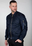 Alpha Industries Bomberjacke MA-1 VF LW Dunkelblau/Blau