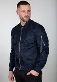 Blaue Alpha Industries Bomberjacken image