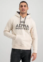 Alpha Industries Hoodie Foam Print Braun/Khaki/Weiß/Gelb/Beige