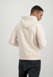Alpha Industries Hoodie Foam Print Braun/Khaki/Weiß/Gelb/Beige