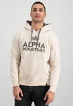Alpha Industries Hoodie Foam Print Braun/Khaki/Weiß/Gelb/Beige