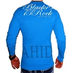 BLACKROCK 2-in-1 Langarmshirt V-Kragen Herren Blau/Schwarz