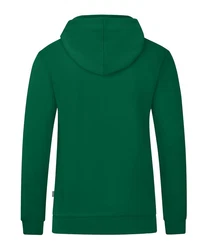 Jako Sweatjacke Organic Kapuzenjacke Dunkelgrün/Grün