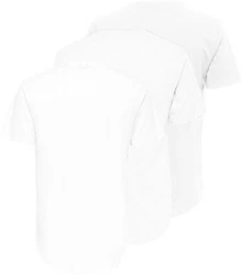 Only & Sons T-Shirt Matt Weiß/Dunkelblau/Schwarz