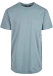 Urban Classics Herren Shaped Long Tee T-Shirt Blau/Grau/Hellblau