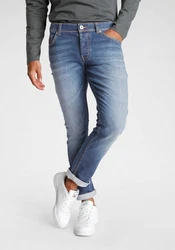 Bruno Banani Slim-fit Jeans Jimmy Dunkelblau/Blau/Hellblau