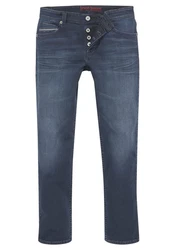 Bruno Banani Straight Jeans Dylan Dunkelblau/Grau
