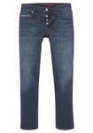 Bruno Banani Straight Jeans Dylan Dunkelblau/Grau