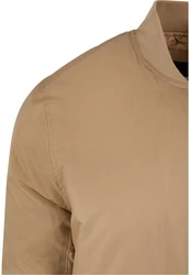URBAN CLASSICS Anorak Herren Basic Bomber Jacket (1-St) Braun/Khaki/Beige