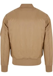 URBAN CLASSICS Anorak Herren Basic Bomber Jacket (1-St) Braun/Khaki/Beige