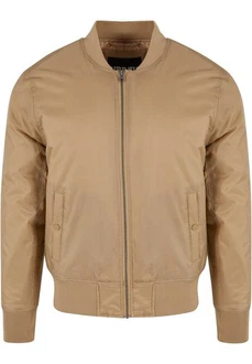 URBAN CLASSICS Anorak Herren Basic Bomber Jacket (1-St) Braun/Khaki/Beige
