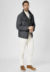 S4 Jackets Winterjacke Brainstorm Dunkelblau/Dunkelgrau/Grau