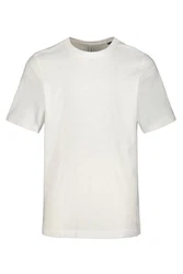 JP1880 T-Shirt Basic Rundhals Weiß/Creme/Rot