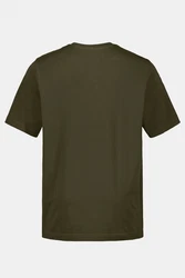 JP1880 T-Shirt Basic Rundhals Dunkelgrün/Khaki/Grün