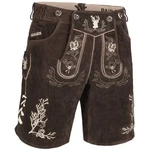 PAULGOS Trachtenhose Herren Lederhose mit Trägern (HK3) HK3