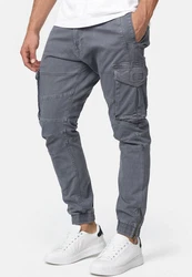 Indicode Cargohose Alex Khaki/Dunkelgrau/Hellgrau/Dunkelgrün/Grau