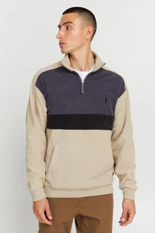 !Solid Troyer SDCarl HalfZip SW !Solid Troyer SDCarl HalfZip SW