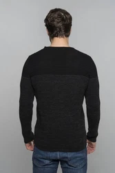 CRSM Carisma Herren Strickpullover K-114 Schwarz/Hellblau/Dunkelgrau/Rot/Dunkelrot/Mintgrün
