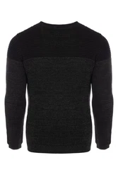 CRSM Carisma Herren Strickpullover K-114 Schwarz/Hellblau/Dunkelgrau/Rot/Dunkelrot/Mintgrün