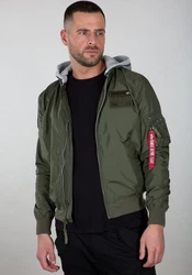 Alpha Industries Bomberjacke MA-1 TT Hood Custom 