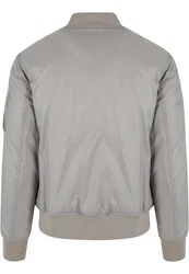 URBAN CLASSICS Anorak Herren Basic Bomber Jacket (1-St) Hellgrau/Grau/Khaki/Braun/Beige
