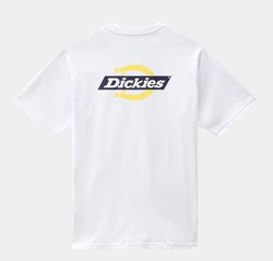 Dickies T-Shirt Ruston Weiß/Dunkelblau
